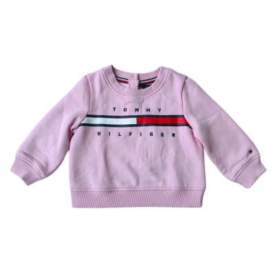 Poleron Tommy Hilfiger Kids rosado1