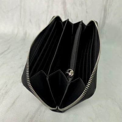 Billetera Kate Spade Staci Cuero letras plateadas