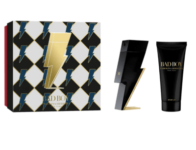 Set Perfume Carolina Herrera Bad Boy Hombre EDT 50ML + All Over Wash 100ML1