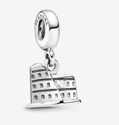 Charm Pandora Coliseo colgante Roma1