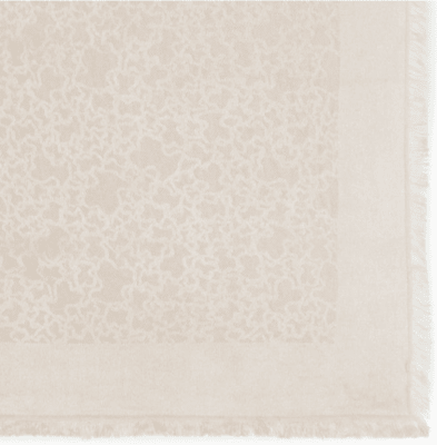 Pañuelo Tous Kaos Mini Jacquard beige