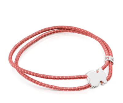 Pulsera Tous elástica roja Sweet Dolls1