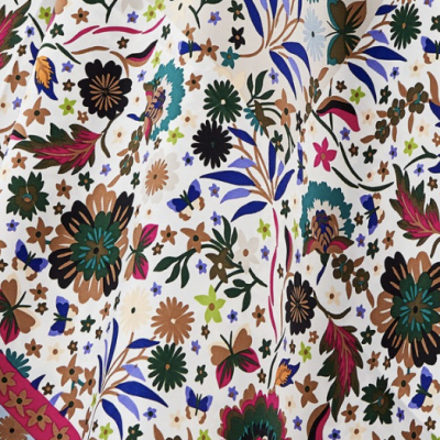 Pañuelo Bimba y Lola Colores diseño flores1