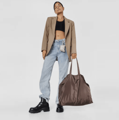 Porta bolsa Tous Colgante Beige con bolsa interior1