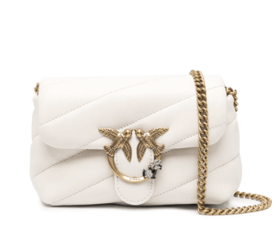 Crossbody Pinko Love Baby Puff Blanca1