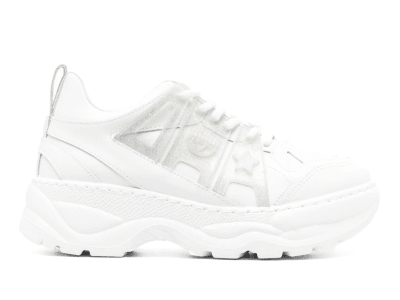 Zapatilla Chiara Ferragni Logo Patch Blanco1