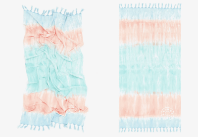 Toalla Bimba y Lola Tonos verde y naranjo1