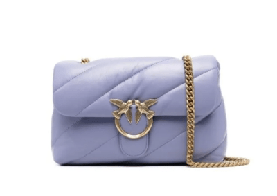 Cartera Pinko Love Small Puff maxi lila1