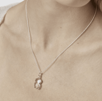 Collar Tous de plata y cristal de roca Sweet Dolls Color1