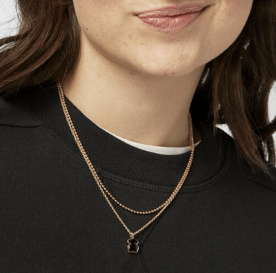 Collar Tous con baño de oro 18 kt sobre plata Twist1