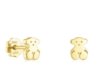 Aros Tous pequeños Puppies de Oro