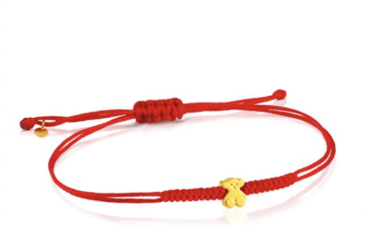 Pulsera Tous de hilo rojo Sweet Dolls1