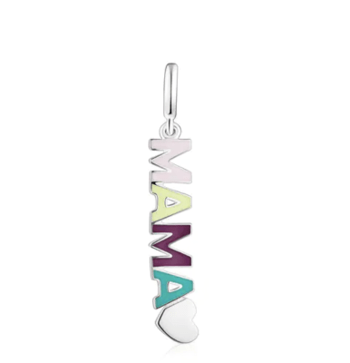 Colgante Tous Mama Crossword de plata y esmalte1