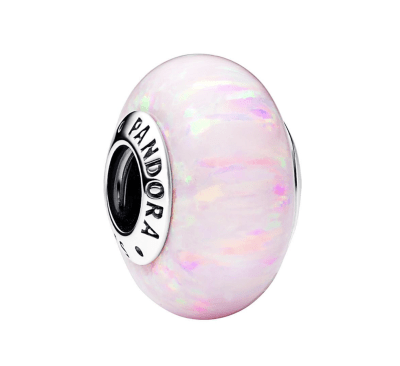 Charm Pandora Murano Rosa Opalecente