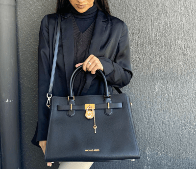 Cartera Michael Kors Crossbody Hamilton Negro1