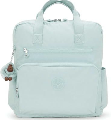 Mochila Kipling Audra Baby verde agua1