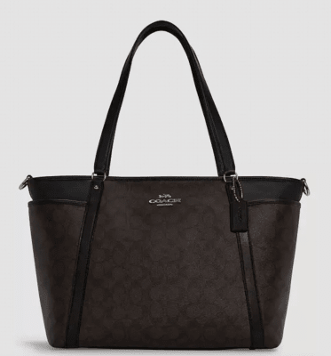 Bolso Maternal Coach Monograma Cafe1