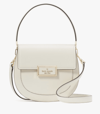 Cartera Kate Spade Reegan Saffiano Blanca