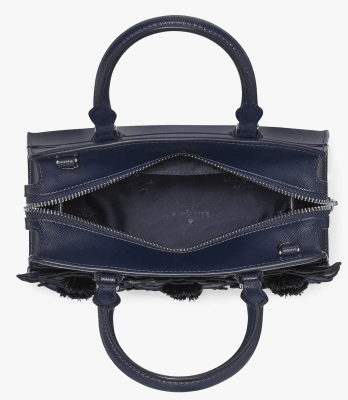 Cartera Kate Spade Madison stampado flores azules