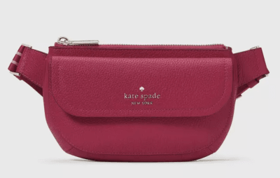 Riñonera Kate Spade Rosie Cuero Cherry1