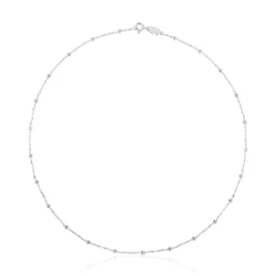 Collar Tous Gargantilla bolitas de plata 44 cm1