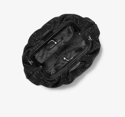 Cartera Michael Kors Nola brillante Negra