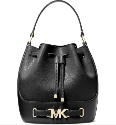 Cartera Micheal Kors Bombonera Negra1