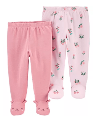 Set 2 pantys Carter´s rosa1