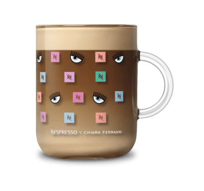 Taza Chiara Ferragni Mug diseño transparente1