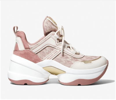 Zapatillas Michael Kors Olympia Rosadas1