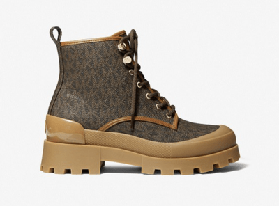 Bototos Michael Kors Peyton café monograma