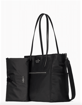 Bolso maternal Kate Spade Chelsea negro tela1