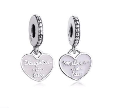 Charm Pandora Colgante partido Nuera y Suegra