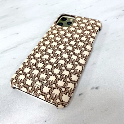 Carcasa Kate Spade diseño pica cafe fondo blanco