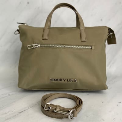 Cartera Bimba y Lola Beige Correa Delgada1