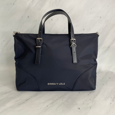 Cartera Bimba y Lola Shopper M Nylon Azul Marino1