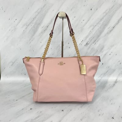 Cartera Coach Ava Chain Rosado1