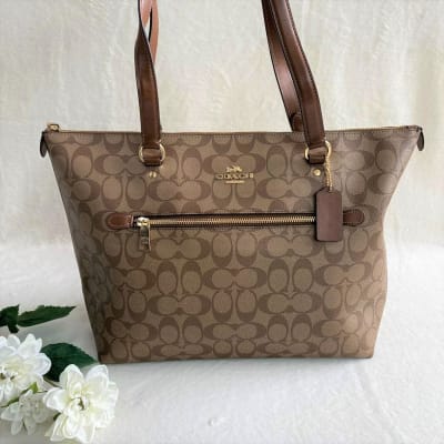 Cartera Coach Tote Gallery diseño cafe1