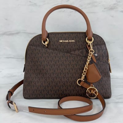 Cartera Michael Kors Crossbody Dome Xcross grande monograma1