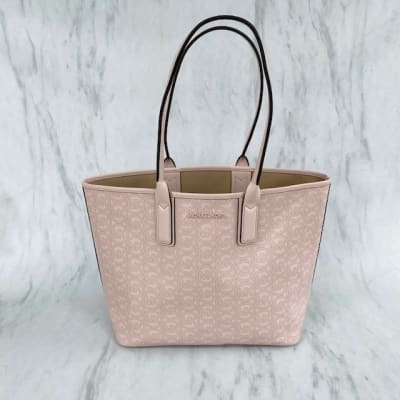 Cartera Michael Kors tote Jodie monograma rosa palo1