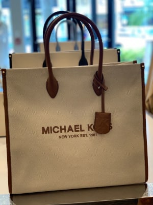 Cartera Michael Kors Tote Mirella genero cafe1