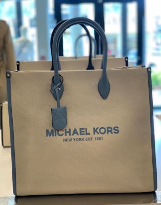 Cartera Michael Kors Tote Mirella genero celeste1