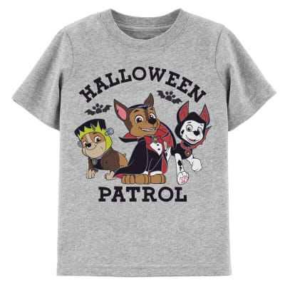 Polera Carter´s Paw Patrol Halloween gris1