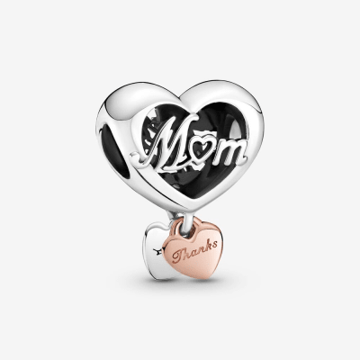 Charm Pandora corazon mom than you for being there1