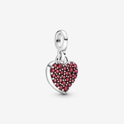 Charm Pandora Me corazon rojo1