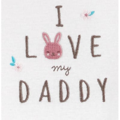 Conjunto Carter's 3 piezas rosado conejito