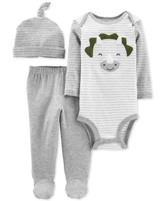 Conjunto Carter´s 3 piezas dinosaurio1