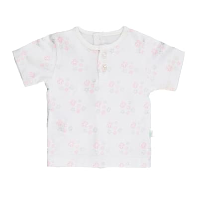 Polera Baby Tous estrellas y ositos rosa