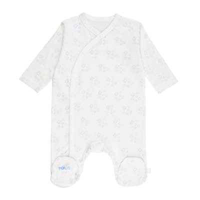 Enterito Baby Tous cruzado celeste estrellitas plata1