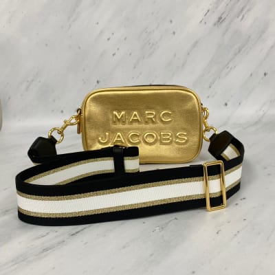 Crossbody Marc Jacobs rectangular dorada1